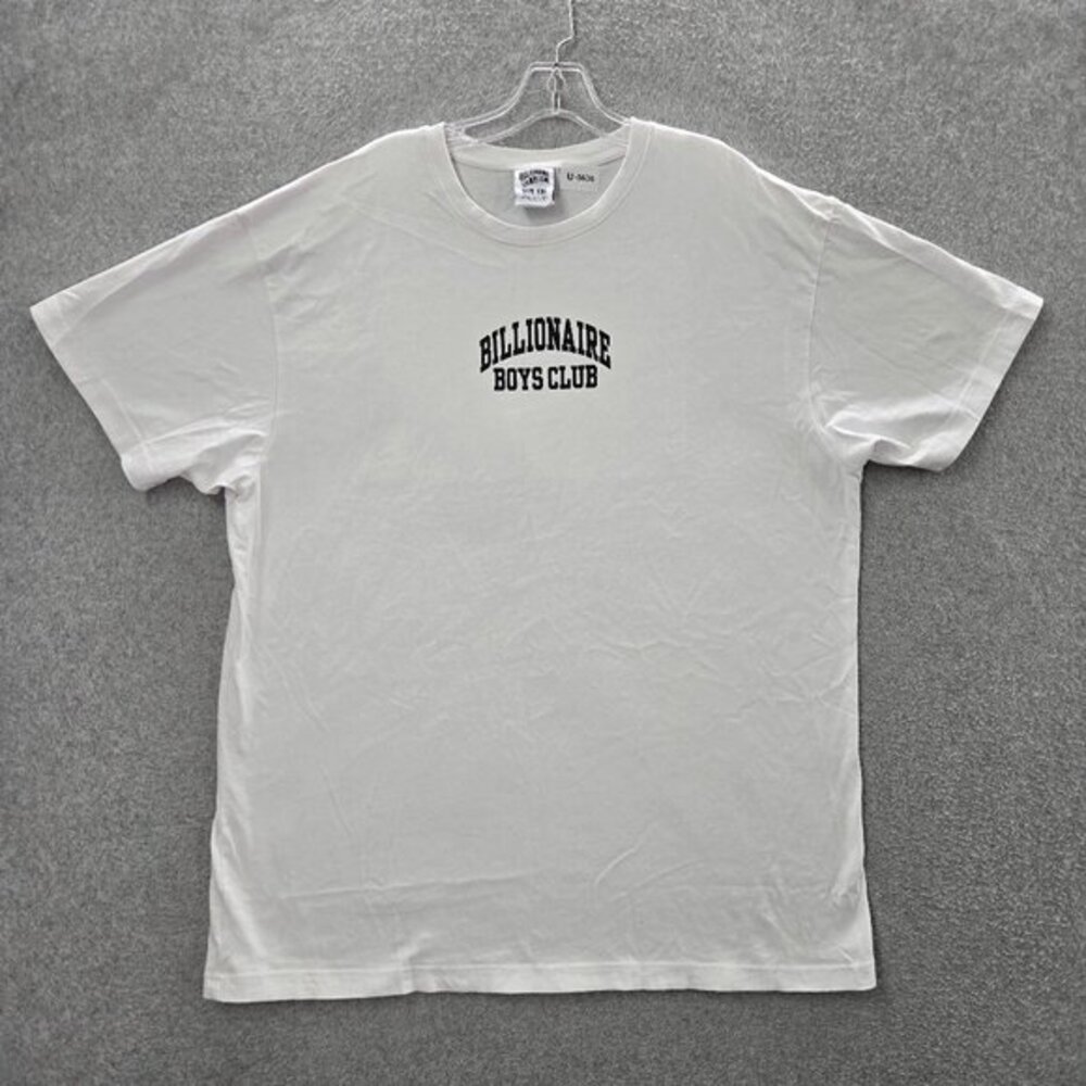 Billionaire Boys Club Men Shirt 2XL White Heart‎ Mind First Class Photo Tee
